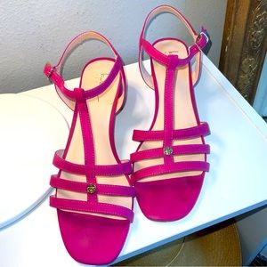 Nicole Miller Logan fuchsia sandals, size 9.5